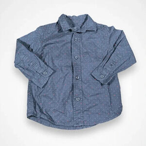4/$20 The Children’s Place Navy Blue Button Down Shirt